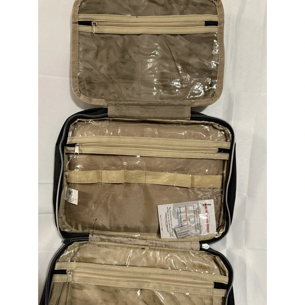B&C Large Hanging Travel Orginzer Bag Black Multi-pockets